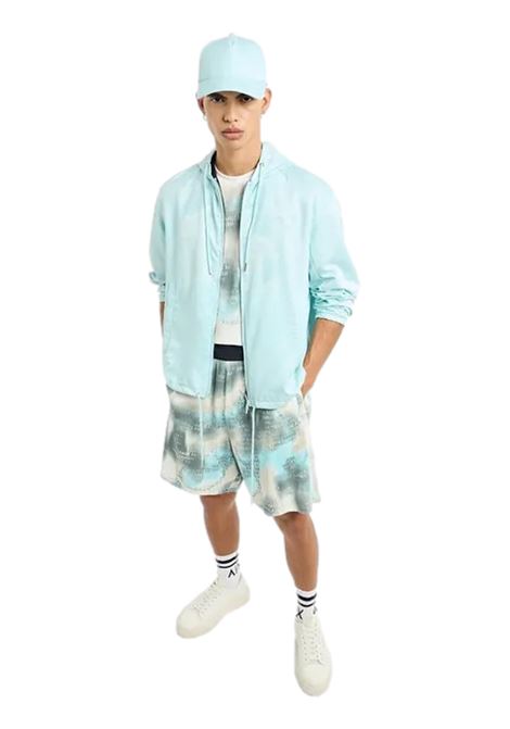 Shorts in tessuto waffle camou ARMANI EXCHANGE | Short | 3DZSLC ZJ86Z51AN